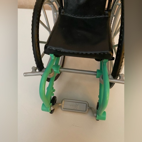 Barbie Doll Red + Green Wheelchair and Purple Ramp For 11” Dolls- See Pi… - Picture 9 of 15